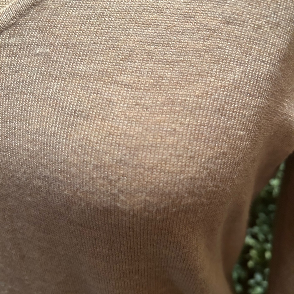 Floral Sleeve V-Neck Knit Top - Picture 4 of 4